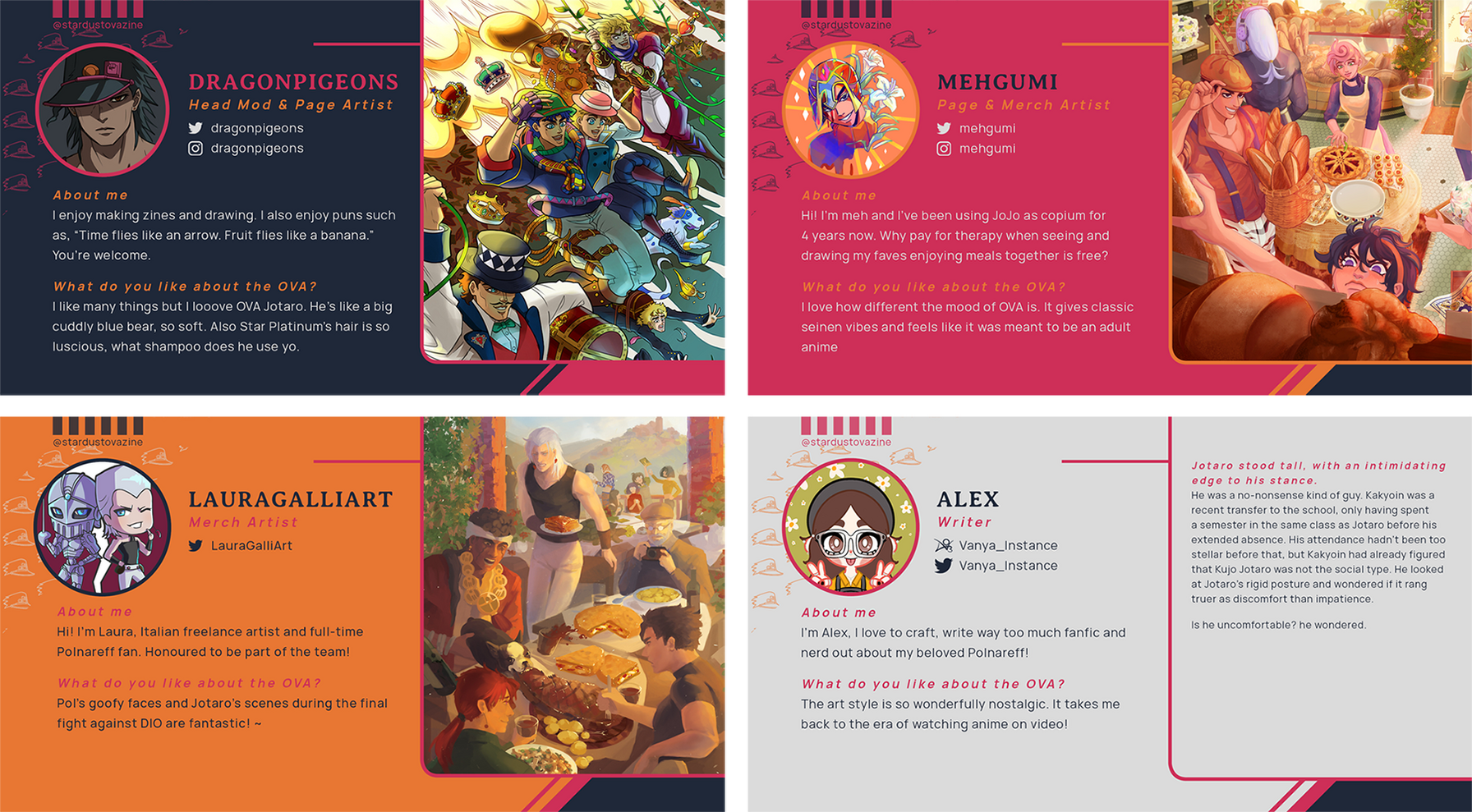 Artist &amp; Writer Spotlights Twitter